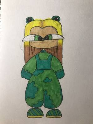 Рисунок в скетчбук