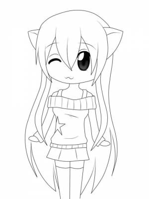 Раскраски Аниме