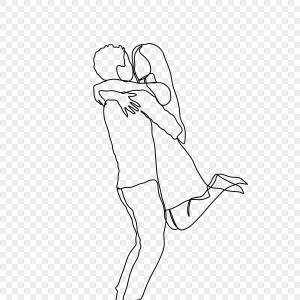 рисунок пара штрихов влюбиться день святого валентина счастливый PNG , осенний рисунок, люблю рисовать, рисунок крыла PNG картинки и пнг PSD рисунок для й загрузки