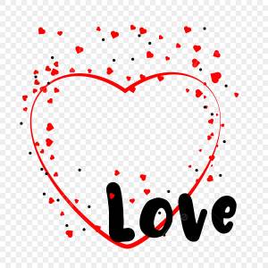 шаблон формы сердца любовь PNG , Любовь, Валентин, сердце PNG картинки и пнг рисунок для й загрузки