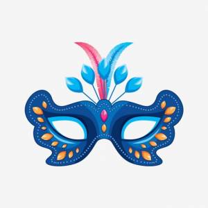 карнавальная маска красочный Png и вектор PNG , карнавальный клипарт, карнавальная маска Png, карнавал PNG картинки и пнг рисунок для й загрузки