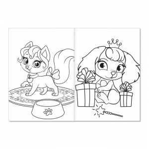 Раскраска «Милые питомцы», А5, 12 стр