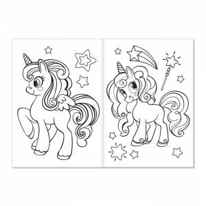 Раскраски для девочек набор «Стильные картинки», 8 шт