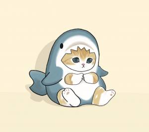 Рисунки милые котики в костюмах