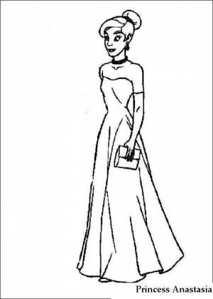 Раскраски Анастасия