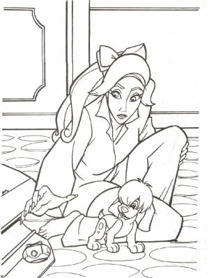 Раскраски Анастасия   в формате