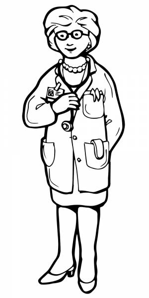 Женщина доктор
