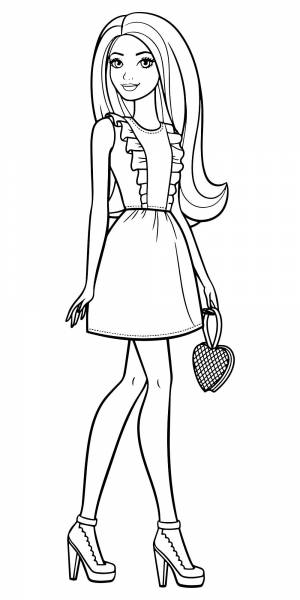 Девушка на каблуках