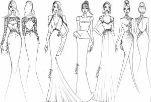 Раскраски Дизайн одежды