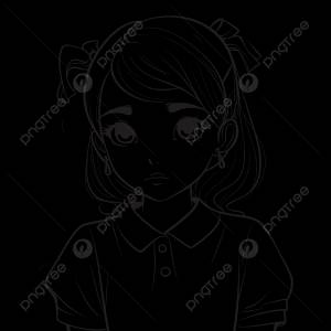 рисунок черно белый девушки раскраски контур эскиз вектор PNG , рисунок крыла, девушка рисует, рисунок кольца PNG картинки и пнг рисунок для й загрузки