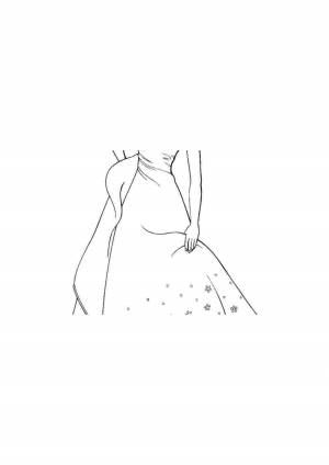 Раскраска одежда платья