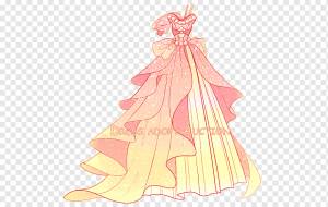 Рисунок одежды, дизайн бального платья, мода, новогоднее украшение, вечернее платье png