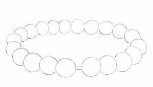 Как нарисовать браслет