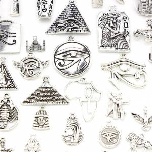 64 упаковки, коллекция Древнего Египта, подвеска-подвеска, браслет «сделай сам», аксессуары для изготовления ювелирных изделий