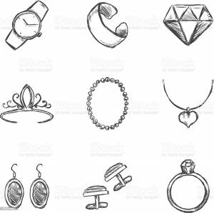 Украшения раскраска