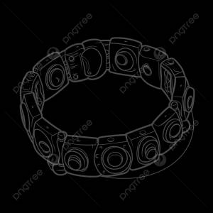 рисунок черно белый браслета с узором из квадратных пуговиц набросок эскиза вектор PNG , рисунок крыла, квадратный рисунок, кнопка рисунок PNG картинки и пнг рисунок для й загрузки