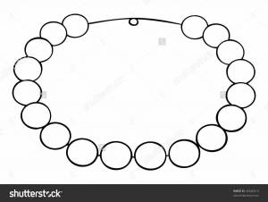 Раскраски Для малышей бусы