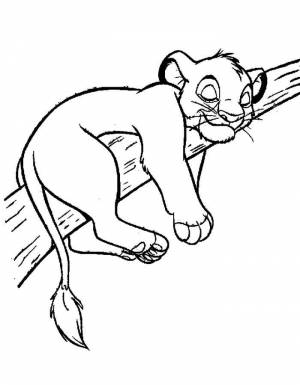 Раскраски Король Лев