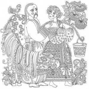 Автор первой украинской раскраски-антистресс