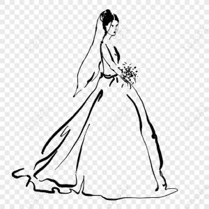 Букет красивый креативный простой свадебный рисунок линии невесты,расписание,творческая красота,карта изображение_Фото номер 380411247_PSD Формат изображения_ru