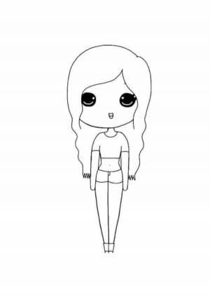 Раскраски Для девочек легкие для срисовки