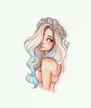 Рисунки для срисовки для девочек 11 лет