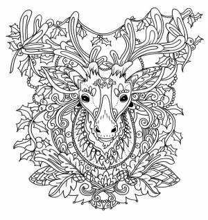 Раскраски сложные легкие