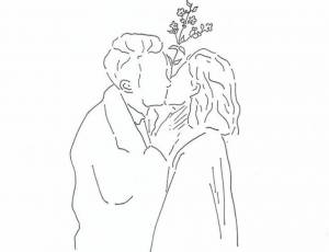 300 рисунков про любовь карандашом для срисовки
