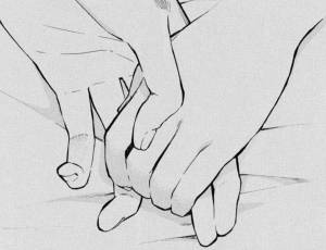 Руки влюбленных рисунок карандашом