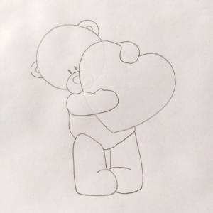 Легкие рисунки для влюбленных поэтапно