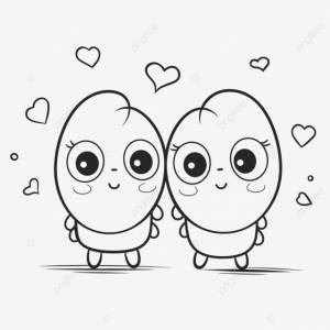 Валентина мультфильм рисунок мультфильм пары рисунок книжка раскраска наброски эскиз вектор PNG , люблю простой рисунок, люблю простые схемы, люблю простой набросок PNG картинки и пнг рисунок для й загрузки