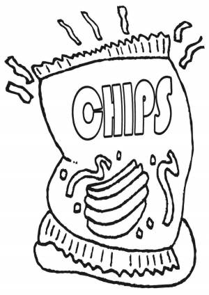 Раскраски, еда