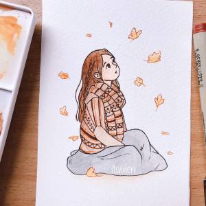 Очень красивые рисунки для скетчбука