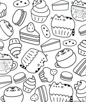 Няшные раскраски