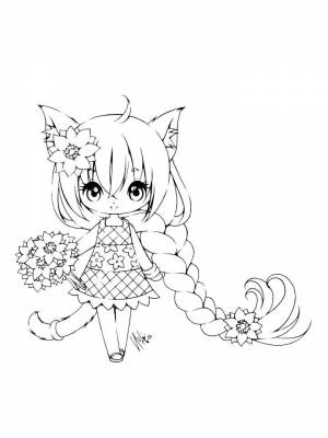 Няшные раскраски   в формате