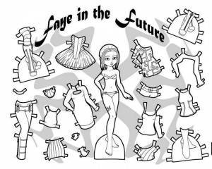 Раскраски одевалки лошади