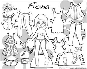 Раскраска лол с одеждой