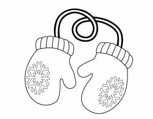 Раскраска Одежда