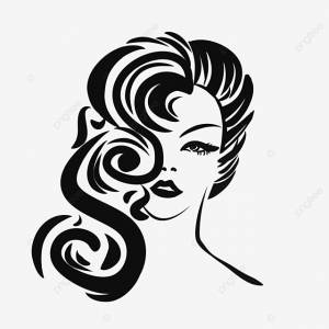 Длинноволосая девушка профиль лицо красота стрижка вьющиеся волосы укладка PNG , Девушка с длинными волосами, Профиль, Стрижка красоты PNG картинки и пнг PSD рисунок для й загрузки