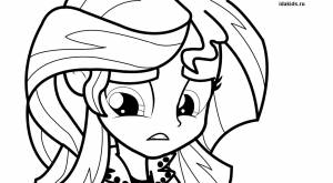 Раскраски Эквестрия Герлз