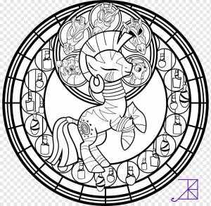 Книжка-раскраска Сансет Шиммер Пинки Пай Витраж, стекло, стекло, ребенок, закат png