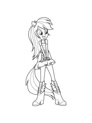 Раскраски Радужный рок