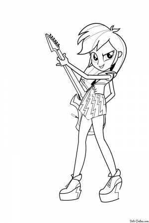 Раскраска эквестрия