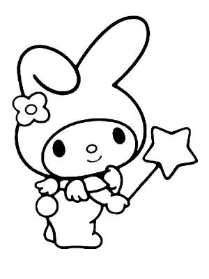 Лучшие раскраски Моя мелодия для детей