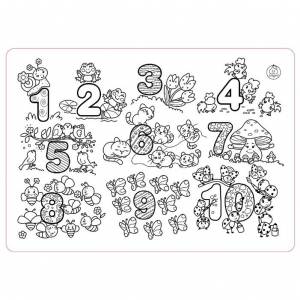 ЯиГрушка Коврик-раскраска Цифры