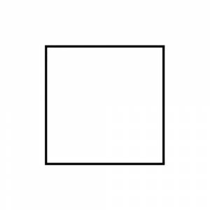 Раскраски геометрической фигуры квадрат