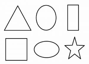 Раскраски Геометрические фигуры для детей 2 3 лет