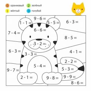 Математические раскраски