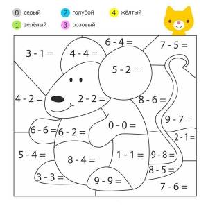 математические раскраски