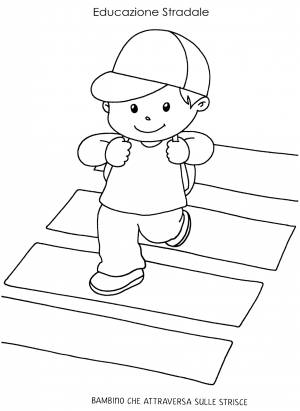 Раскраски пдд для детского сада